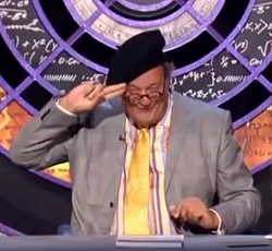 Benny Hill reference on QI 2009