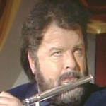 Benny as flautist James Gaulstone