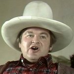Benny as Hoss Cartwright from Bonanza in Benny's International Bloopers